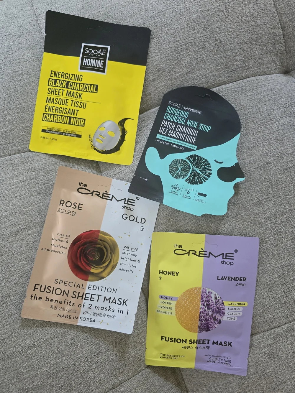 Skincare Mask Sampler Pack – Mixed Colors (13-Pack)